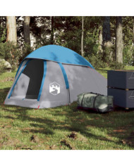 Tente de camping à dôme 1 personne bleu imperméable | Mobilier & Déco