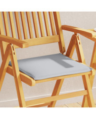 Coussins de siège de jardin lot de 4 gris clair 45x45x2cm carré | Mobilier & Déco