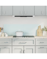 Dosserets de cuisine 2 pcs blanc 70x60 cm verre trempé | Mobilier & Déco