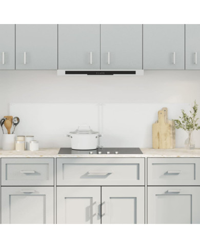 Dosserets de cuisine 2 pcs transparent 80x50 cm verre trempé | Mobilier & Déco