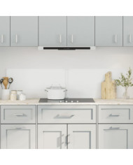 Dosserets de cuisine 2 pcs transparent 80x50 cm verre trempé | Mobilier & Déco