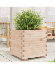Jardinière 50x50x49,5 cm bois de pin massif | Mobilier & Déco