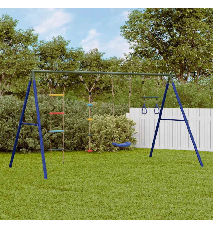 Jeu extérieur de balançoire, trapèze échelle et corde à disque | Mobilier & Déco