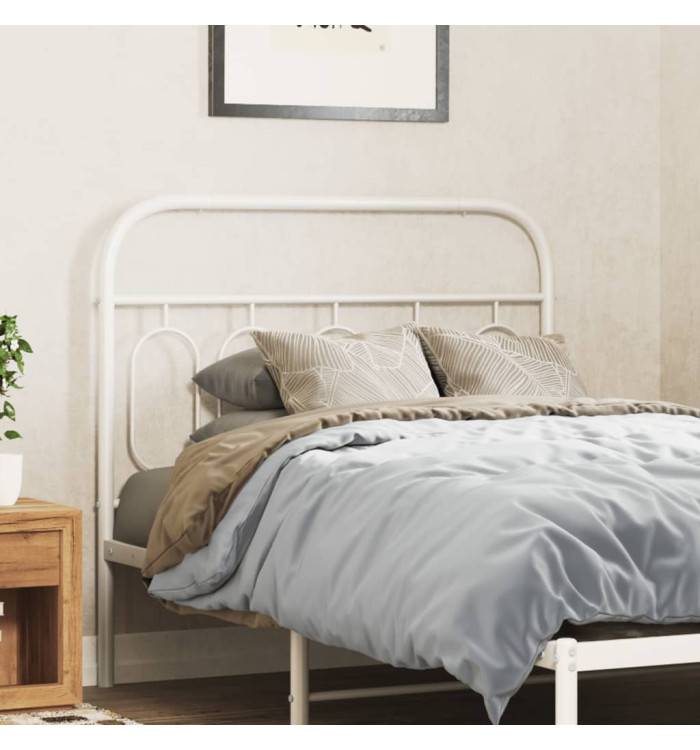 Tête de lit métal blanc 100 cm | Mobilier & Déco