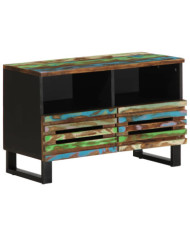 Meuble TV 70x34x46 cm bois d'acacia massif | Mobilier & Déco