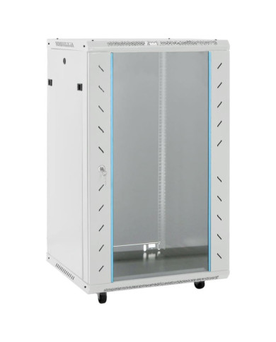 Coffret de réseau à pieds pivotants 18U 19" IP20 60x60x100 cm | Mobilier & Déco