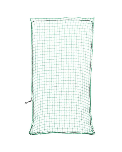 Filet pour remorque avec corde élastique vert 6x3 m PP | Mobilier & Déco
