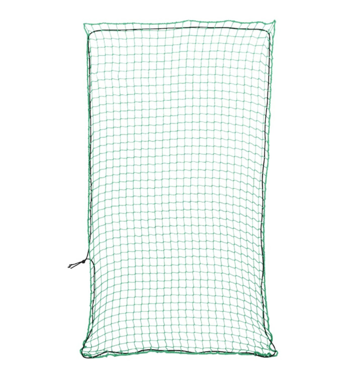 Filet pour remorque avec corde élastique vert 2,7x1,5 m PP | Mobilier & Déco