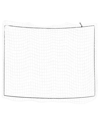 Filet pour remorque avec corde élastique blanc 3,5x3 m PP | Mobilier & Déco