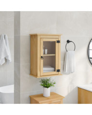 Armoire murale de salle de bain Corona bois de pin massif | Mobilier & Déco