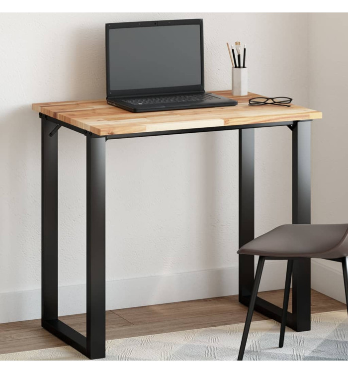 Dessus de table rectangulaire 100x60x2 cm bois massif d'acacia | Mobilier & Déco