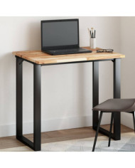 Dessus de table rectangulaire 100x60x2 cm bois massif d'acacia | Mobilier & Déco