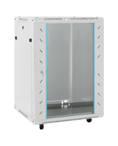 Coffret de réseau avec pieds pivotants 15U 19" IP20 60x45x86 cm | Mobilier & Déco