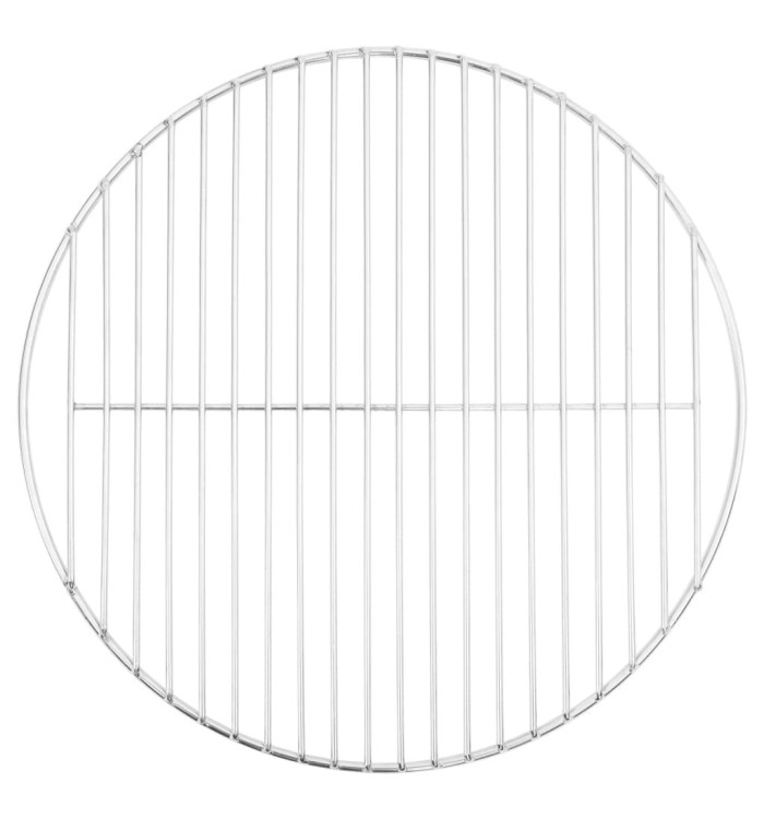 Grille de barbecue ronde Ø40 cm acier inoxydable 304 | Mobilier & Déco