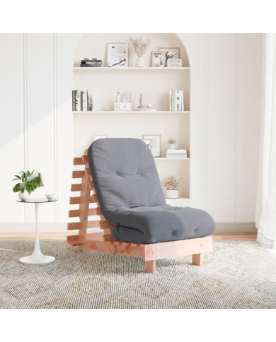 Canapé-lit futon avec matelas 60x206x11 cm bois massif douglas | Mobilier & Déco