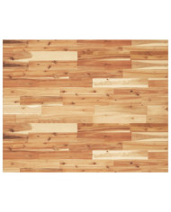 Dessus de bureau fini à l'huile 100x80x2cm bois d'acacia massif | Mobilier & Déco