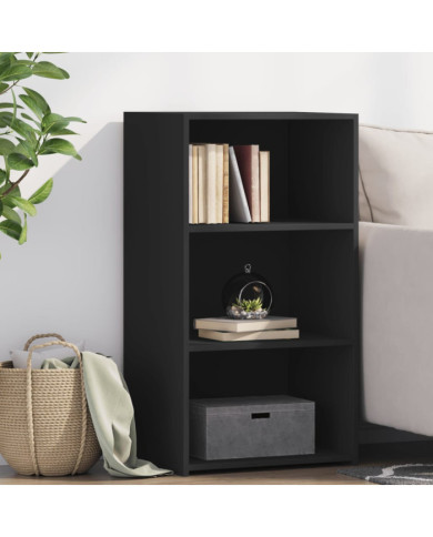 Buffet noir 50x41x93 cm bois d'ingénierie | Mobilier & Déco