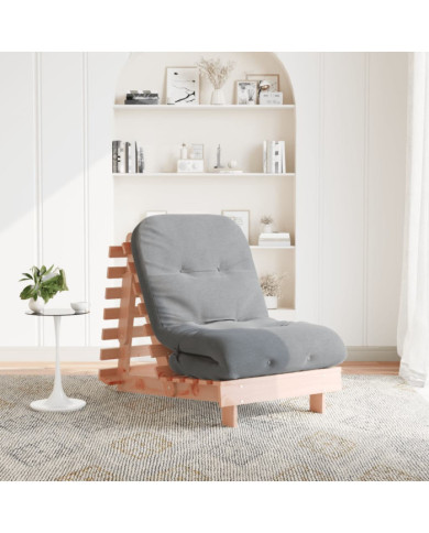 Canapé-lit futon avec matelas 70x206x11 cm bois massif douglas | Mobilier & Déco