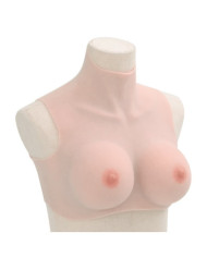 Plastron en silicone caucasien coupe E | Mobilier & Déco