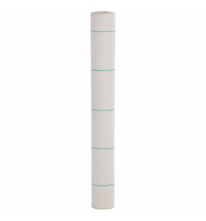 Membrane anti-mauvaises herbes blanc 1x10 m PP | Mobilier & Déco