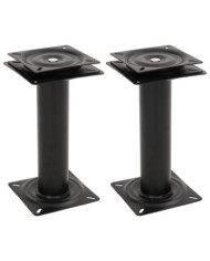 Piédestaux de siège de bateau 2 pcs siège pivotant à 360° acier | Mobilier & Déco