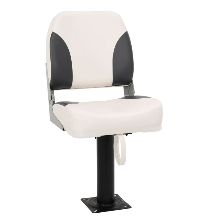 Ensemble de sièges de bateau pliables lot de 2 dossier bas | Mobilier & Déco