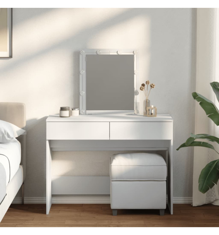 Coiffeuse avec LED blanc 100x40x130 cm | Mobilier & Déco