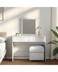 Coiffeuse avec LED blanc 100x40x130 cm | Mobilier & Déco