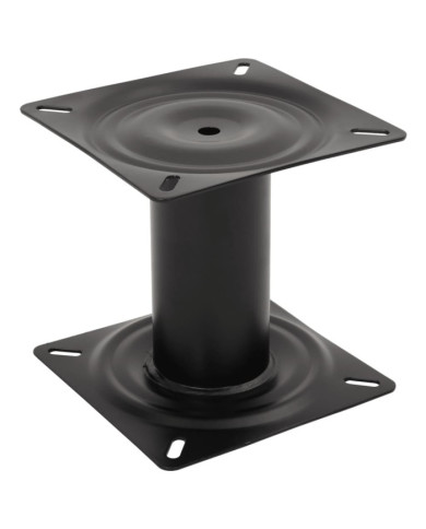 Piédestal de siège de bateau noir 18 cm acier | Mobilier & Déco