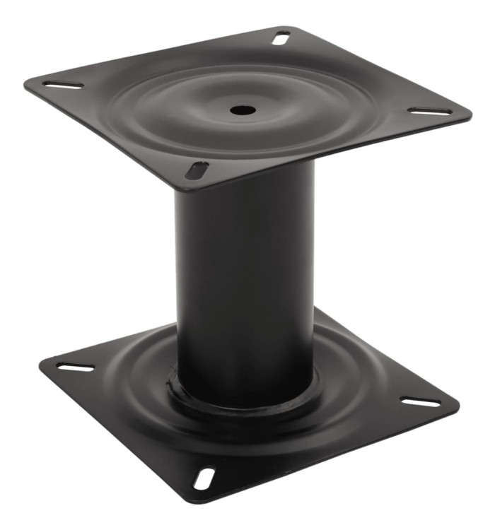 Piédestal de siège de bateau noir 18 cm acier | Mobilier & Déco