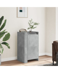 Buffet gris béton 45x35x75 cm Bois d'ingénierie | Mobilier & Déco