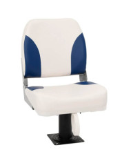 Ensemble de sièges de bateau pliables 2 pcs bleu et blanc | Mobilier & Déco