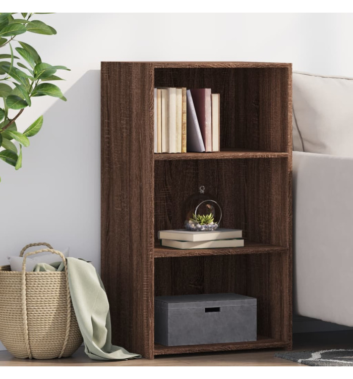 Buffet chêne marron 50x41x93 cm bois d'ingénierie | Mobilier & Déco