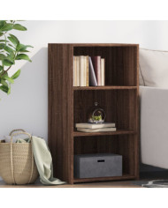 Buffet chêne marron 50x41x93 cm bois d'ingénierie | Mobilier & Déco