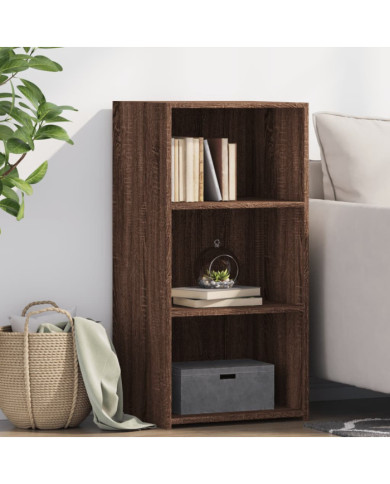 Buffet chêne marron 45x41x93 cm bois d'ingénierie | Mobilier & Déco