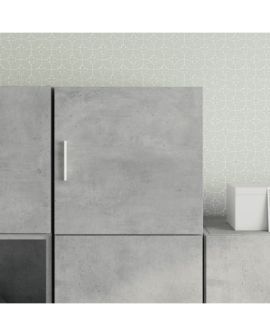 Armoire murale gris béton 40x42,5x40 cm bois d'ingénierie | Mobilier & Déco