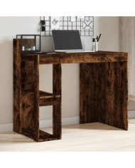 Bureau chêne fumé 103,5x56,5x94 cm bois d'ingénierie | Mobilier & Déco