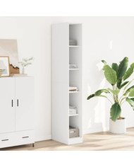 Garde-robe Blanc 30x50x200 cm Bois d'ingénierie | Mobilier & Déco