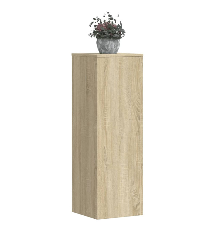 Supports pour plantes 2 pcs chêne sonoma bois d'ingénierie | Mobilier & Déco