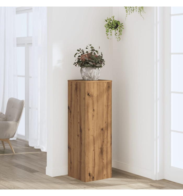 Support pour plantes 33x33x100 cm bois d'ingénierie | Mobilier & Déco