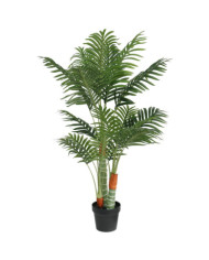 Palmier artificiel avec 3 troncs vert 120 cm PP | Mobilier & Déco