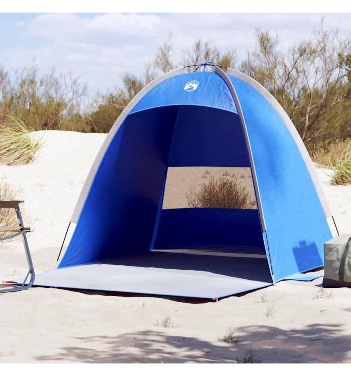Tente de plage 3 personnes bleu azuré imperméable | Mobilier & Déco