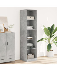 Garde-robe Gris béton 50 x 50 x 200 cm Aggloméré | Mobilier & Déco