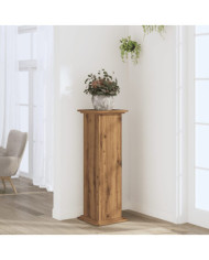 Support pour plantes 33x33x100 cm bois d'ingénierie | Mobilier & Déco