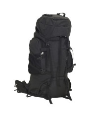 Sac à dos de randonnée noir 80 L tissu oxford | Mobilier & Déco