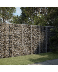 Panier gabion avec couvercle 200x100x150 cm fer galvanisé | Mobilier & Déco
