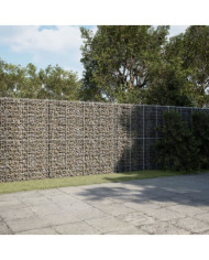 Panier gabion avec couvercle 700x100x200 cm fer galvanisé | Mobilier & Déco