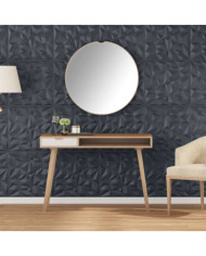 Panneaux muraux 24 pcs gris 50x50 cm XPS 6 m² améthyste | Mobilier & Déco