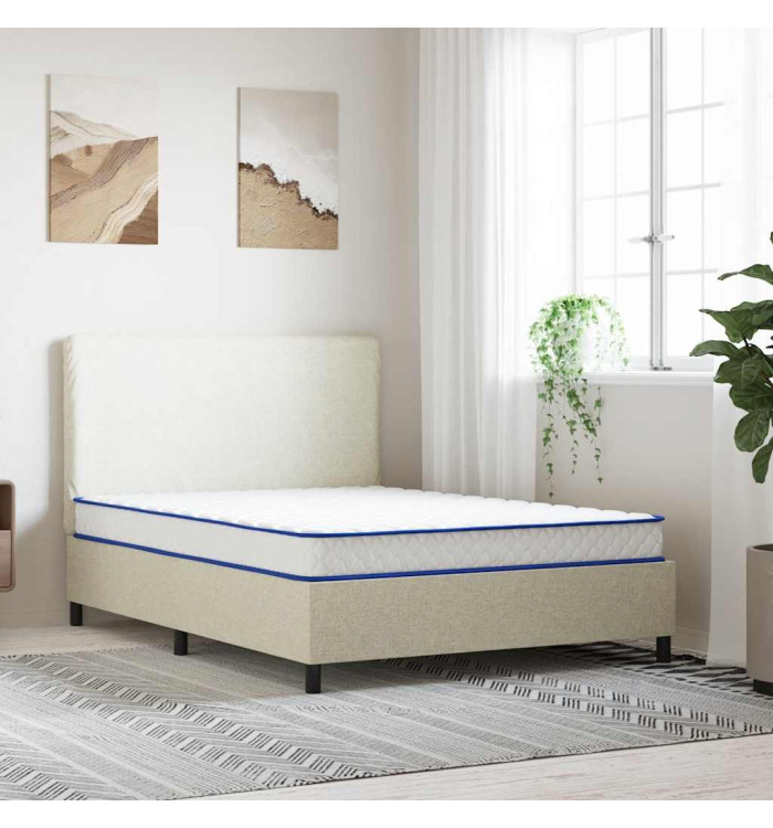 Matelas en mousse à mémoire de forme blanc 140x190x17 cm | Mobilier & Déco