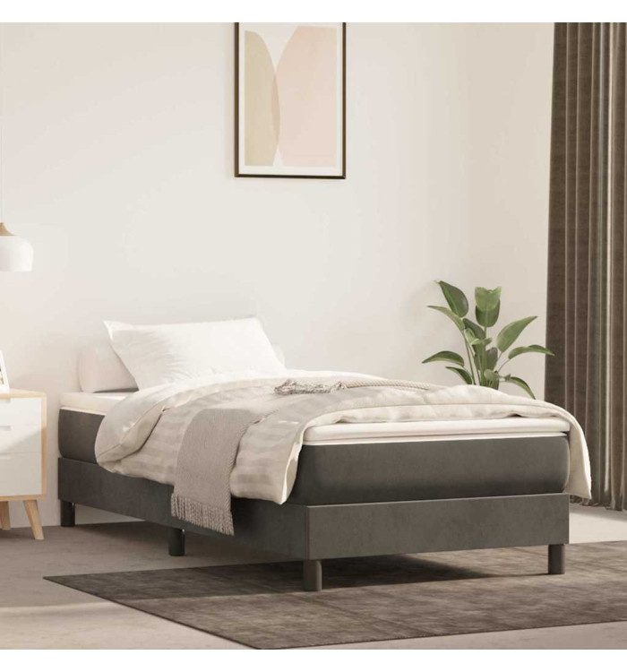 Matelas à ressorts ensachés pour enfants 80x160 cm velours | Mobilier & Déco